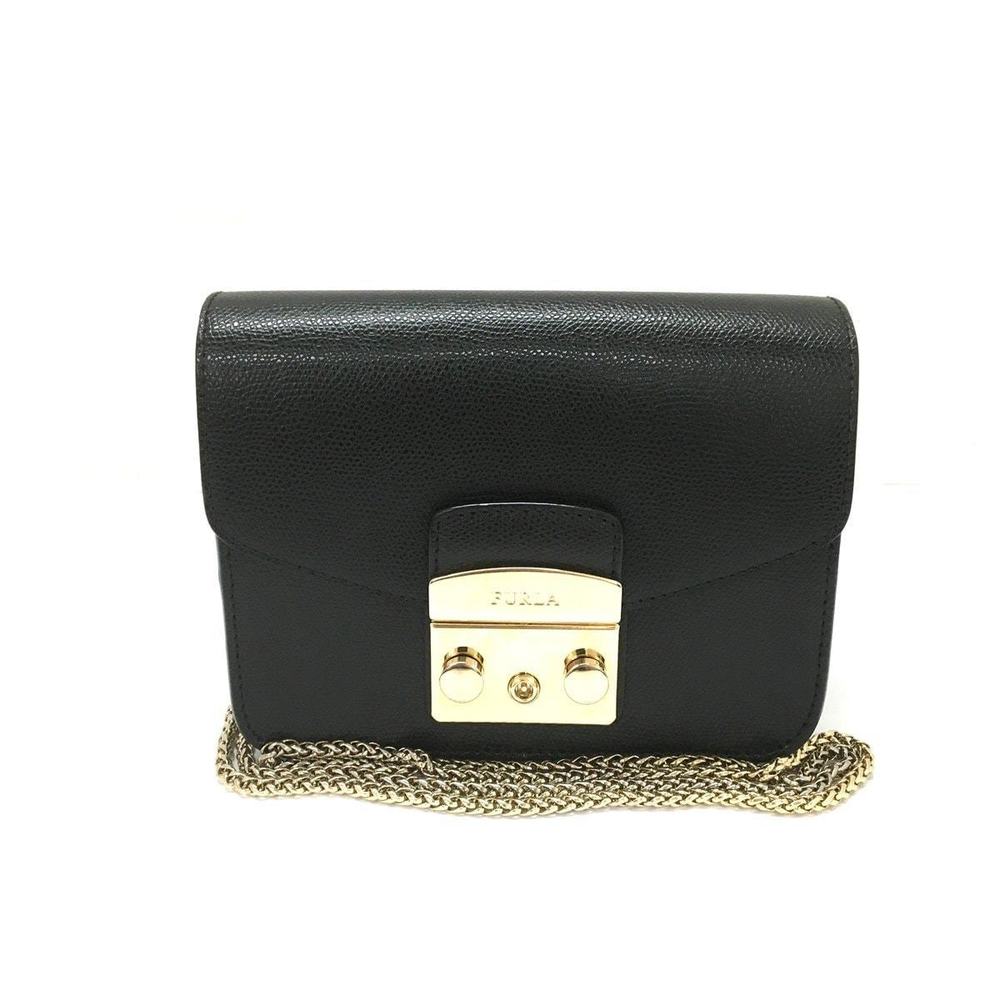 Furla Metropolis Shoulder Bag Chain Shoulder Mini… - image 1